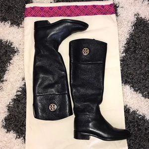 Tory Burch Leather Boots